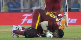 بھارت کے خلاف سنچری کے بعد ویسٹ انڈین مسلم کرکٹر کا سجدہ، چرچے عام
