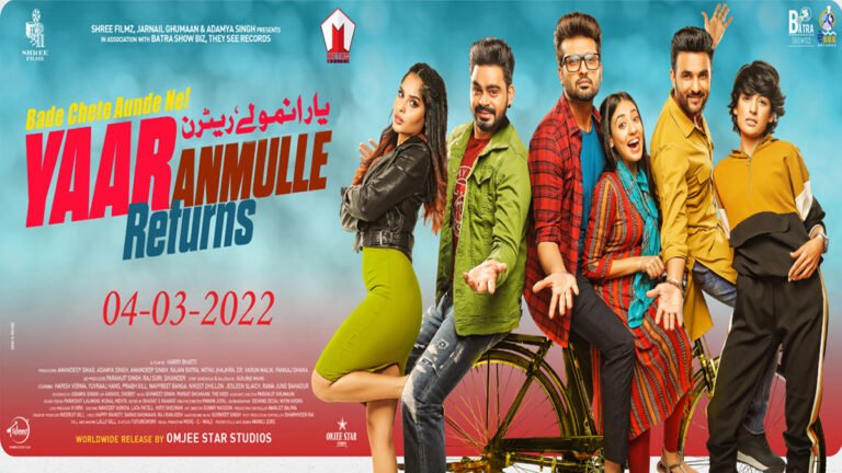 International Punjabi Film “Yaar Anmulle Returns” is being released across Pakistan from March 4