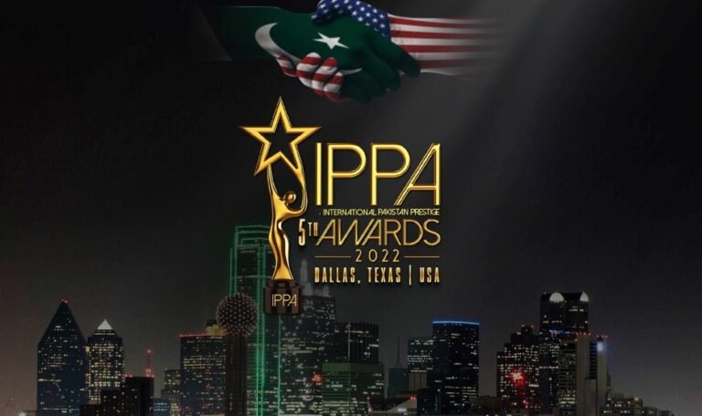 International Pakistan Prestige Awards (IPPA) scheduled for Dallas, Texas, USA, in July this year