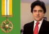 Khalid bin Shaheen, a distinguished actor, has been awarded the Tamgha-e-Imtiaz. Tamgha-e-Imtiaz