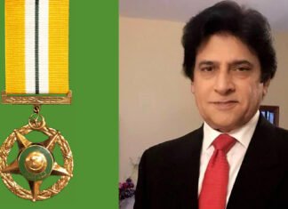 Khalid bin Shaheen, a distinguished actor, has been awarded the Tamgha-e-Imtiaz. Tamgha-e-Imtiaz