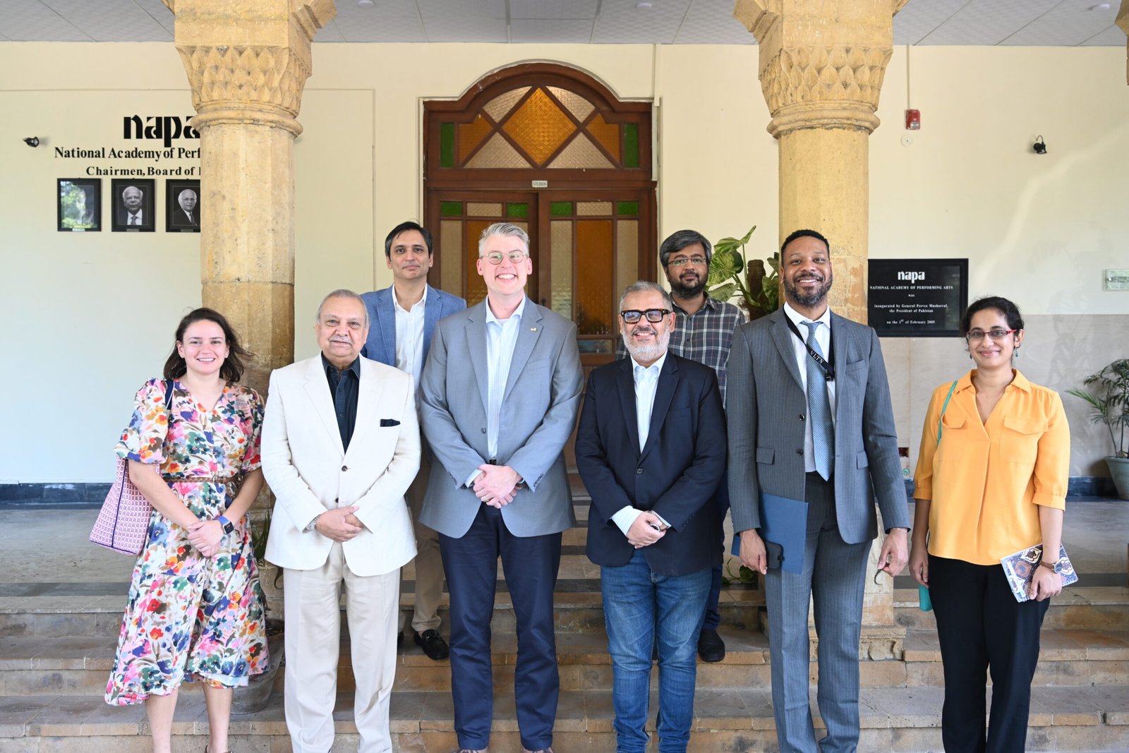 US Consulate officials during their viit to NAPA