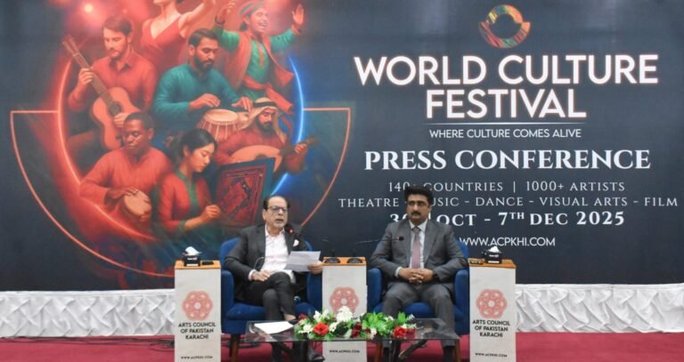 Arts Council Karachi to Host World Culture Festival 2025 with Participation from 141 Countries